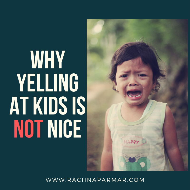 yelling at kids
